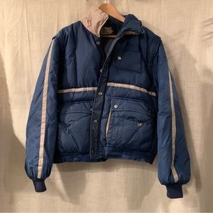 Ski Daddle vintage puffer jacket